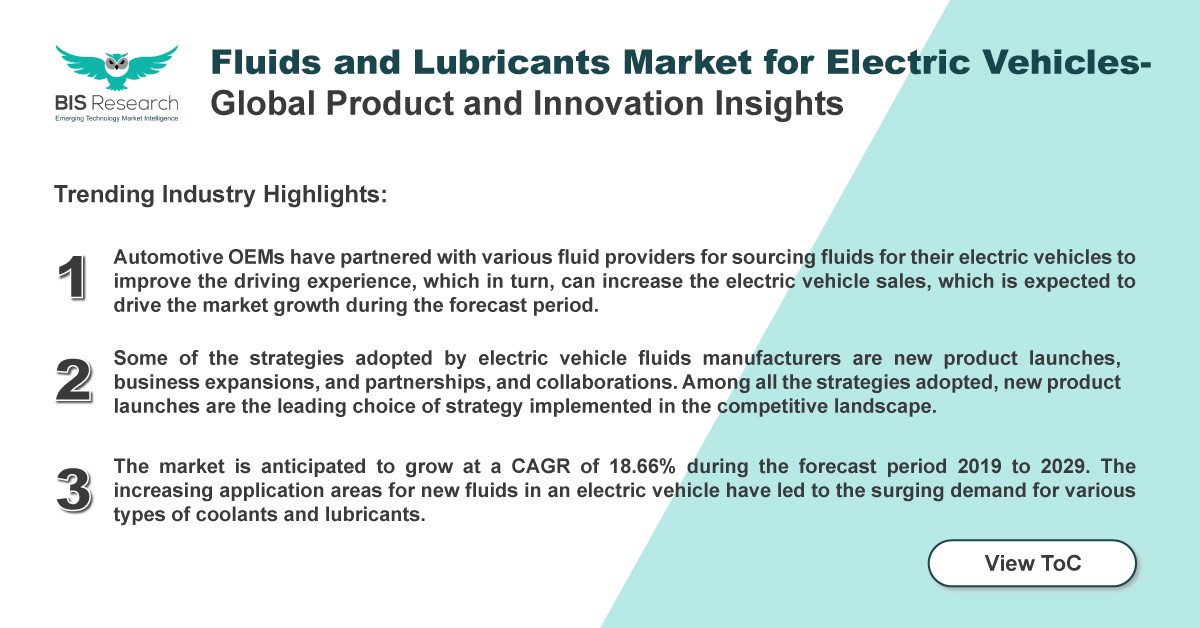 fluids and lubricants market for EV