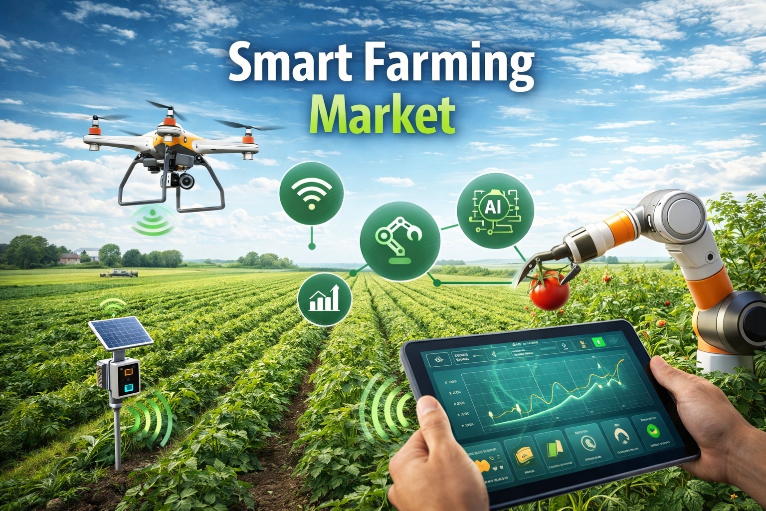Smart Farming Market: Industry Trends, Opportunities, and Forecast